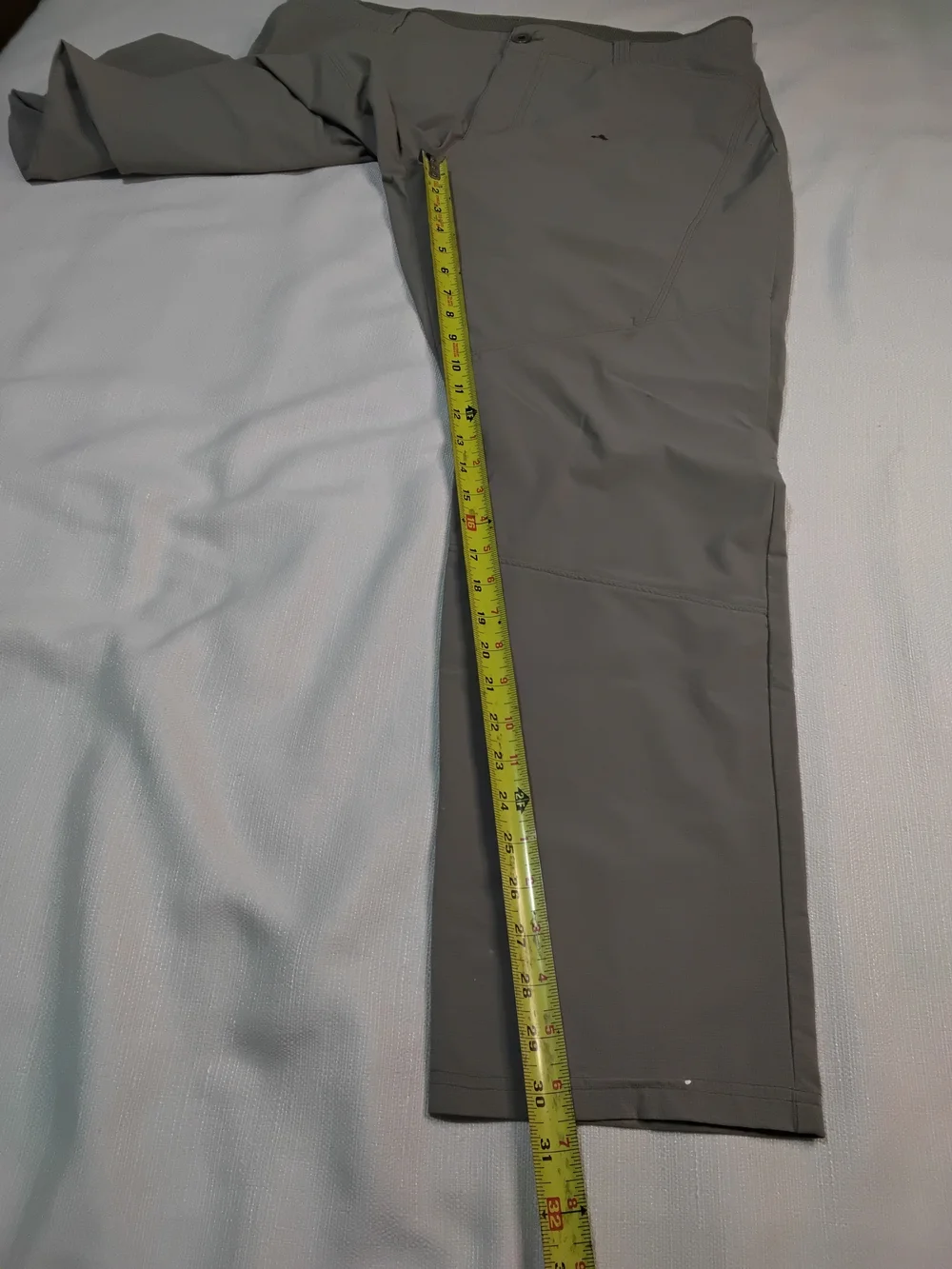 Kuhl Deceptr Men's Chino-Style Pants in Taupe Gray Sz 38x32 Outdoor Hiking Nylon